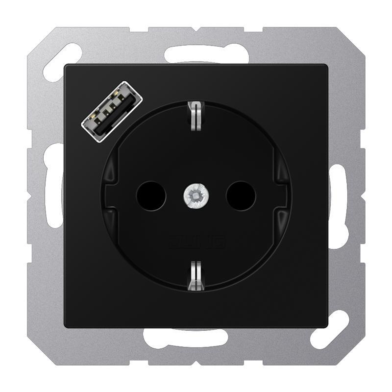Jung A RANGE Wall Outlet (WCD Switchgear) - A1520-18ASWM