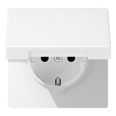 Jung LS RANGE Wall Outlet (WCD Switchgear) - LS1520NBFKLWWM