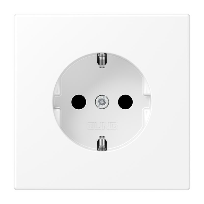 Jung LS RANGE Wall Outlet (WCD Switchgear) - LS1521WWM