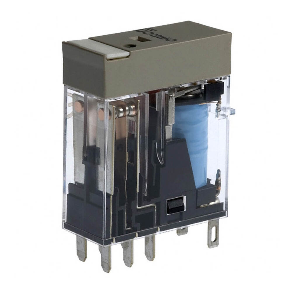 Omron G2R-2 DPDT Relay 24VDC 5A With LED And Diode - G2RN8870R