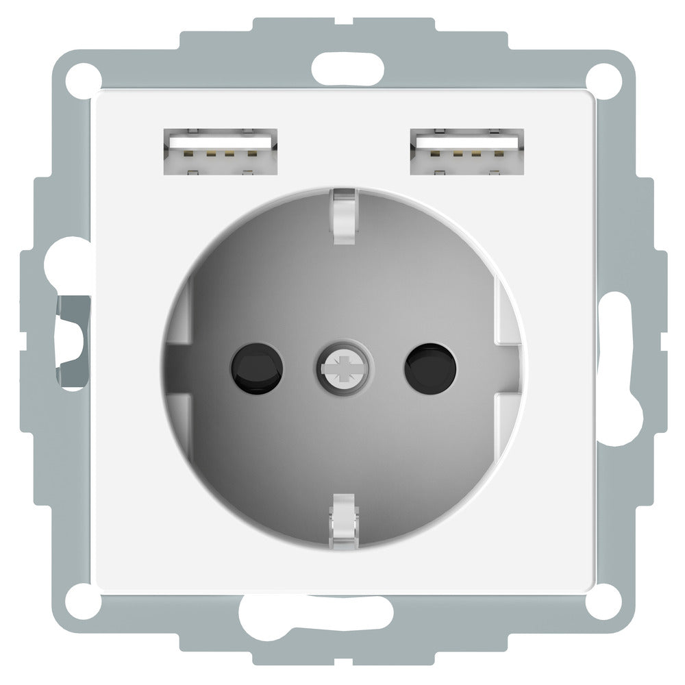 Schneider Electric Merten M-Smart Wandsteckdose (WCD-Schaltgerät) - MTN2366-0319