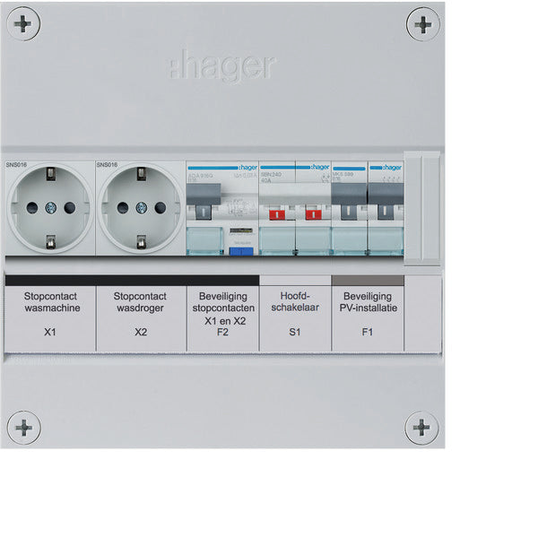 Hager VISION Einbauschrank - VKG11PV-WW