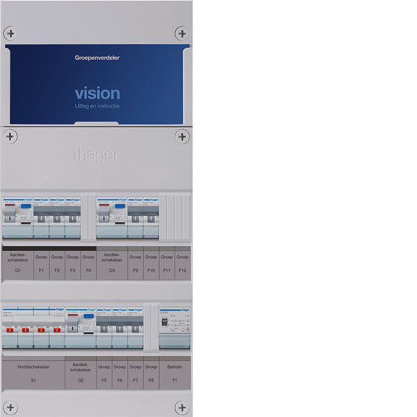 Hager VISION Einbauschrank - VKG332L-T