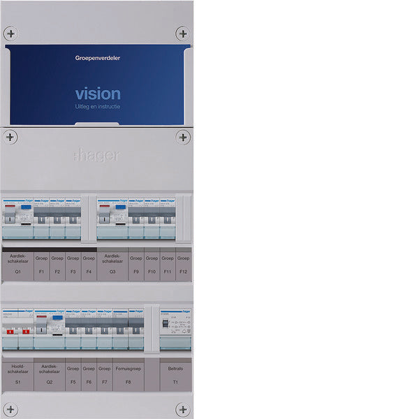 Hager VISION Einbauschrank - VKG333E-FT