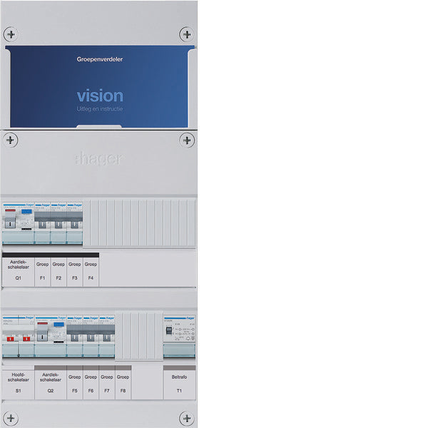Hager VISION Installation Cabinet - VKG33E-T