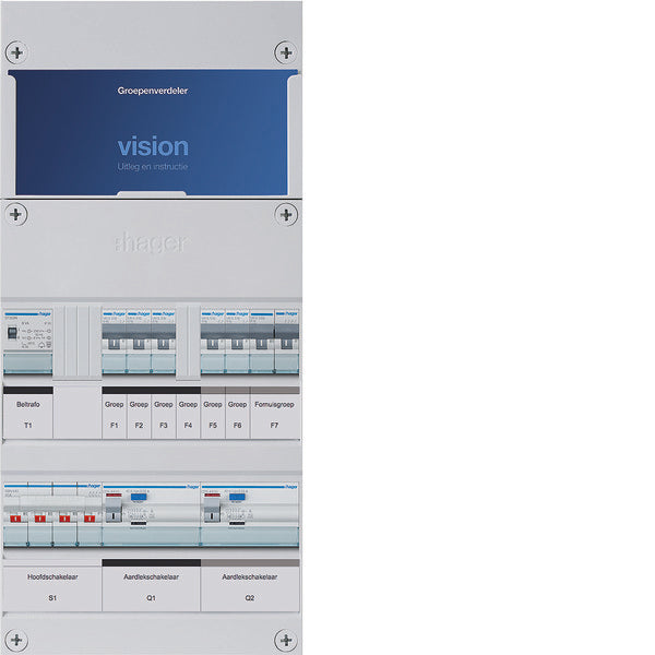 Hager VISION Einbauschrank - VKG33L-FT