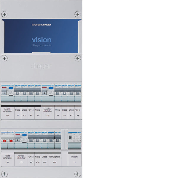 Hager VISION Einbauschrank - VKG434E-FT