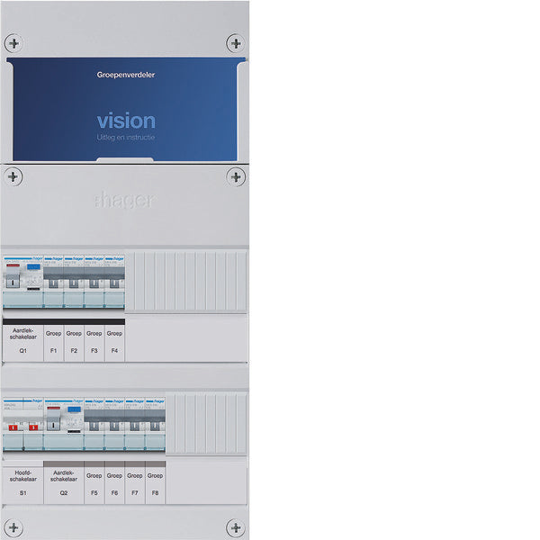 Hager VISION Einbauschrank - VKG44E