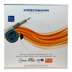 Hirschmann Multimedia-Koaxialkabel - 298799820 [50 Meter]
