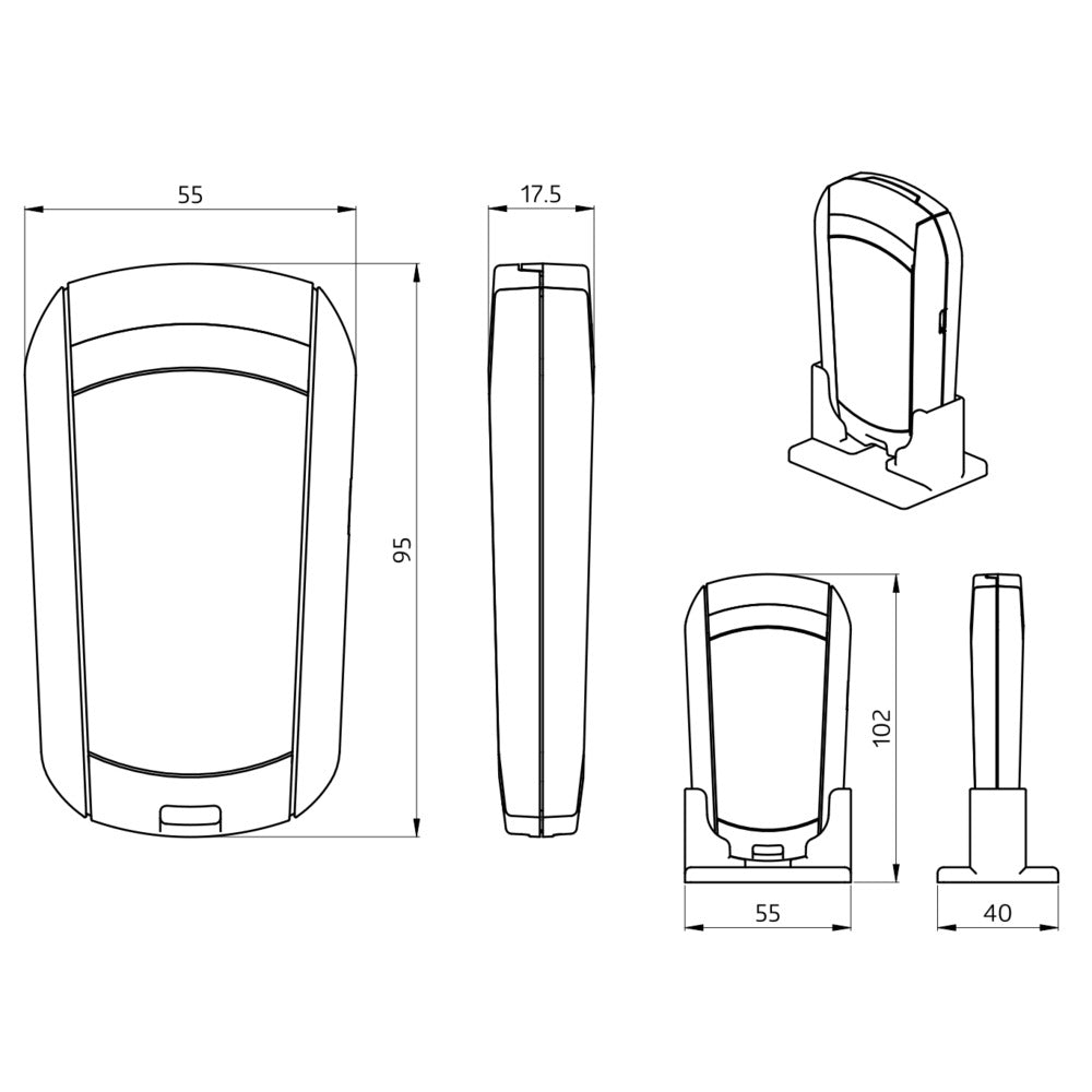BEG Luxomat Zubehör Bewegungsmelder - 93067