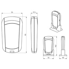 BEG Luxomat Zubehör Bewegungsmelder - 93067