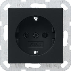 Gira System 55 Wandsteckdose (WCD-Schaltgeräte) - 0188005