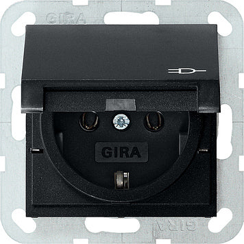 Gira System 55 Wandsteckdose (WCD-Schaltgeräte) - 0454005