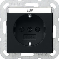 Gira System 55 Wandsteckdose (WCD-Schaltgeräte) - 0457005