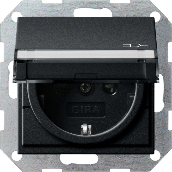 Gira System 55 Wandsteckdose (WCD-Schaltgeräte) - 2762005