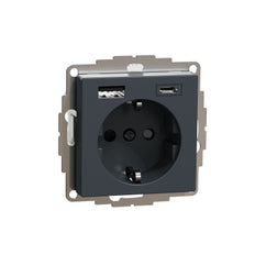 Schneider Electric Merten Wandsteckdosenbox (WCD-Schaltanlage) - MTN2367-0414