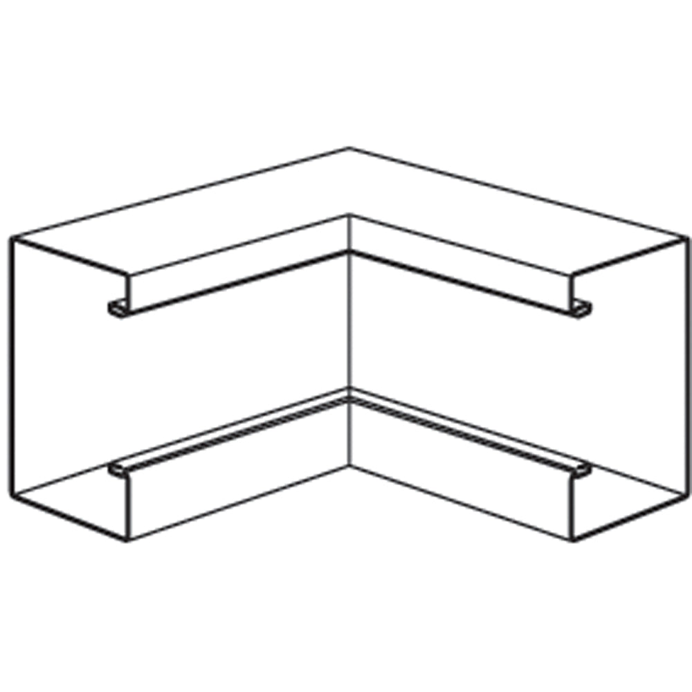Stago WG 3000 Vertikales Eckstück Wandkanal - INS5551502