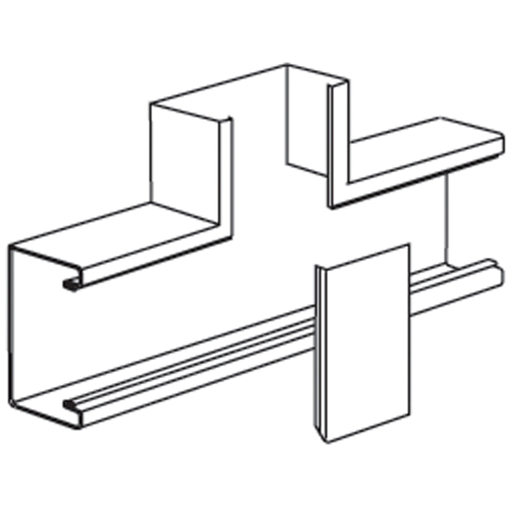 Stago WG 3000 T-piece Wall channel - INS5551603
