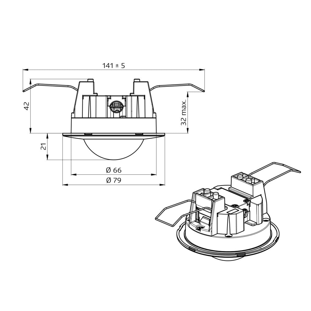 BEG Luxomat Bewegungsschalter (komplett) - 93317