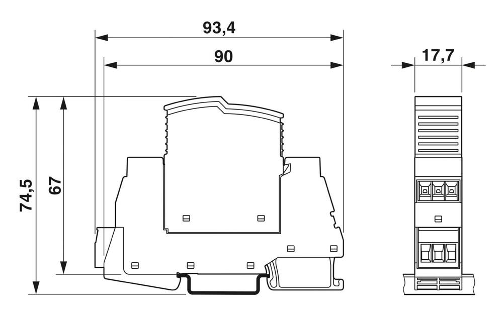 Phoenix Contact Gerät Überspannungsschutz - 2907919