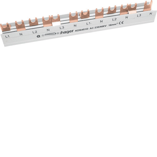 Hager Schnell-Sammelschiene Kamrail - KDN451D