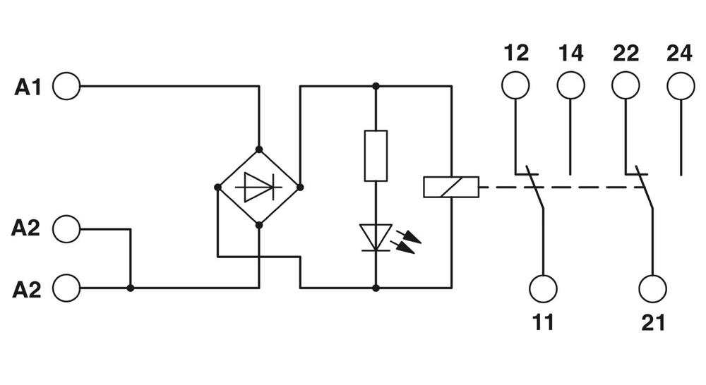 Phoenix Contact EMG Auxiliary Relay - 2940391