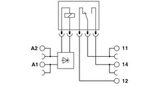 Phoenix Contact PLC-Hilfsrelais - 2966207