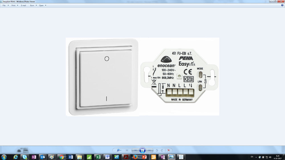 Honeywell Peha Easyclick-Schaltaktor Bus-System - 00366686