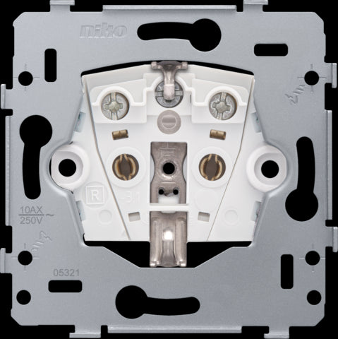 Niko Basic Element Wandsteckdose (WCD Schaltgeräte) - 170-34200 [2 Stück]