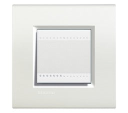Legrand Bticino Abdeckrahmen Schaltgeräte - BTLNA4802BI [2 Stück]