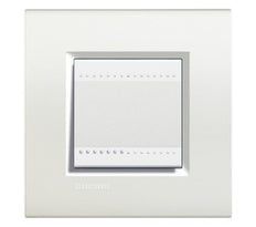 Legrand Bticino Abdeckrahmen Schaltgeräte - BTLNA4802BI [2 Stück]
