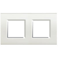 Legrand Bticino Cover Frame Switchgear - BTLNA4802M2BI [10 Pieces]