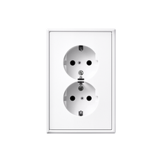 Jung LS RANGE Wandsteckdose (WCD-Schaltgerät) - LS5015WW
