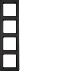 Hager Berker Q.1 Abdeckrahmen-Schaltanlage - 10146086