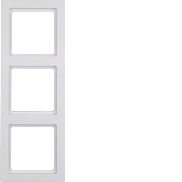 Hager Berker Q.3 Abdeckrahmen-Schaltanlage - 10136099