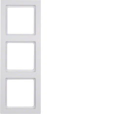 Hager Berker Q.3 Abdeckrahmen-Schaltanlage - 10136099