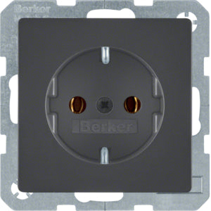 Hager Berker Q.1/Q.3 Wandsteckdose (WCD-Schaltgeräte) - 47436086