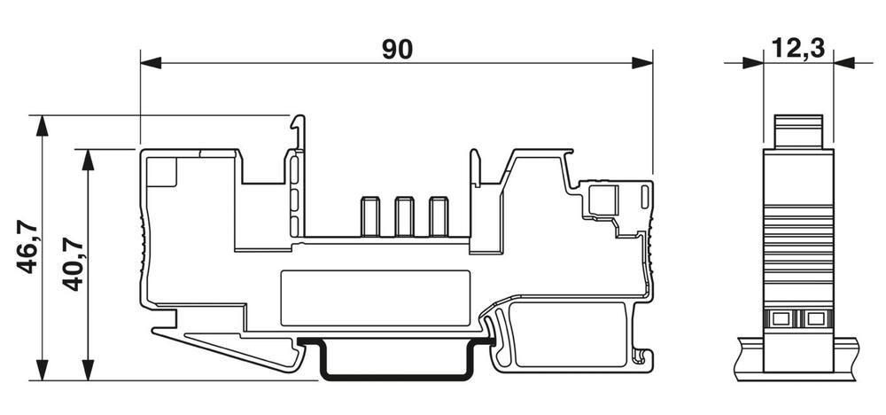 Phoenix Contact Fuse Clamp - 2800929