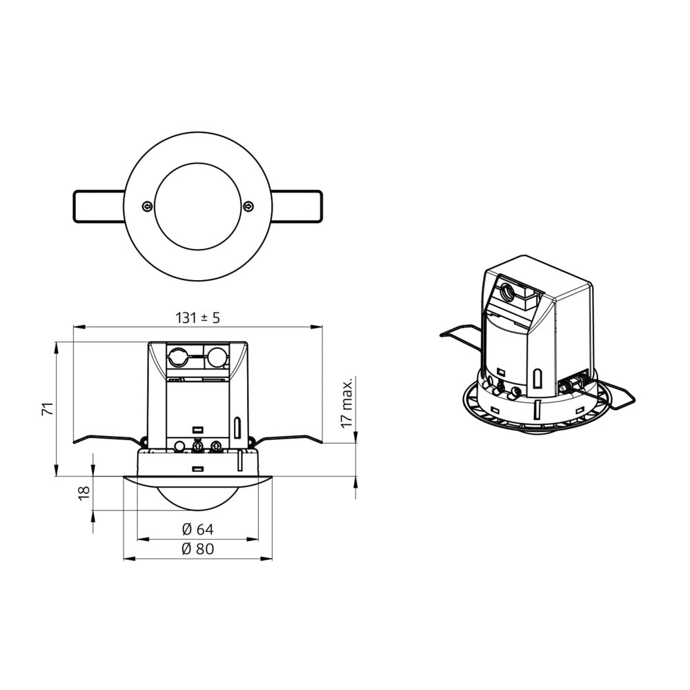 BEG Luxomat Bewegungsschalter (komplett) - 92197
