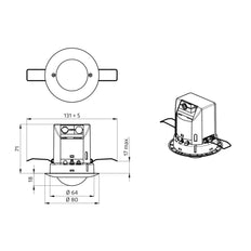 BEG Luxomat Bewegungsschalter (komplett) - 92197