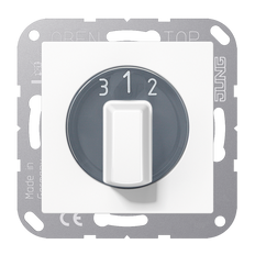 Jung Three-Position Switch - A1504.20NWW