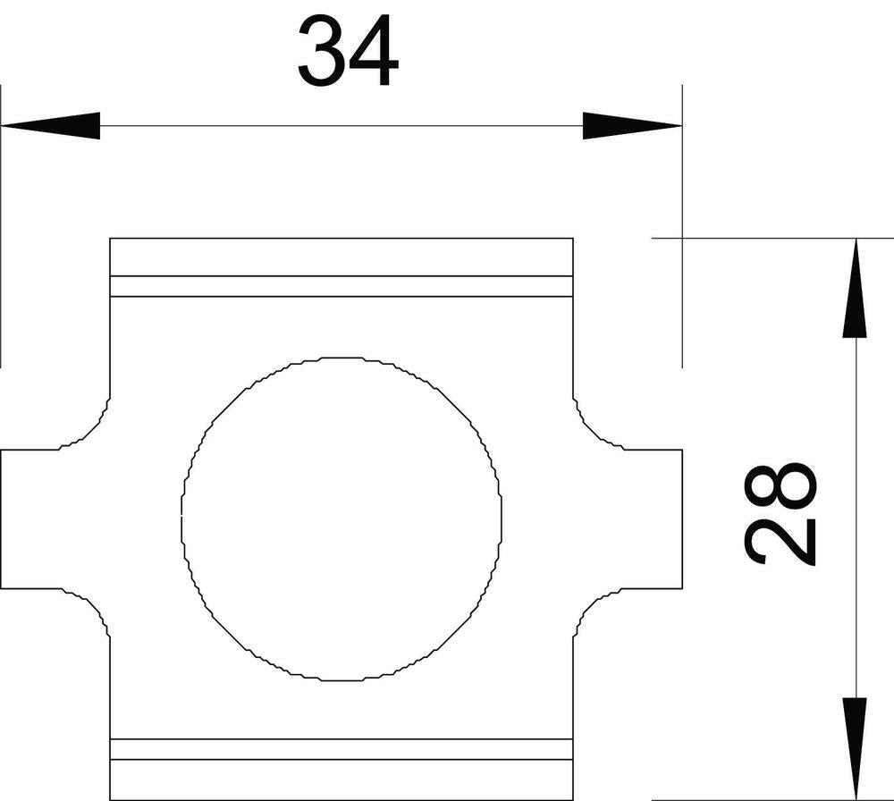 OBO GR-Magic Connector Kabelstützsystem - 6016596 [20 Stück]