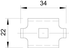 OBO GR-Magic Connector Kabelhalterung System - 6016855 [20 Stück]