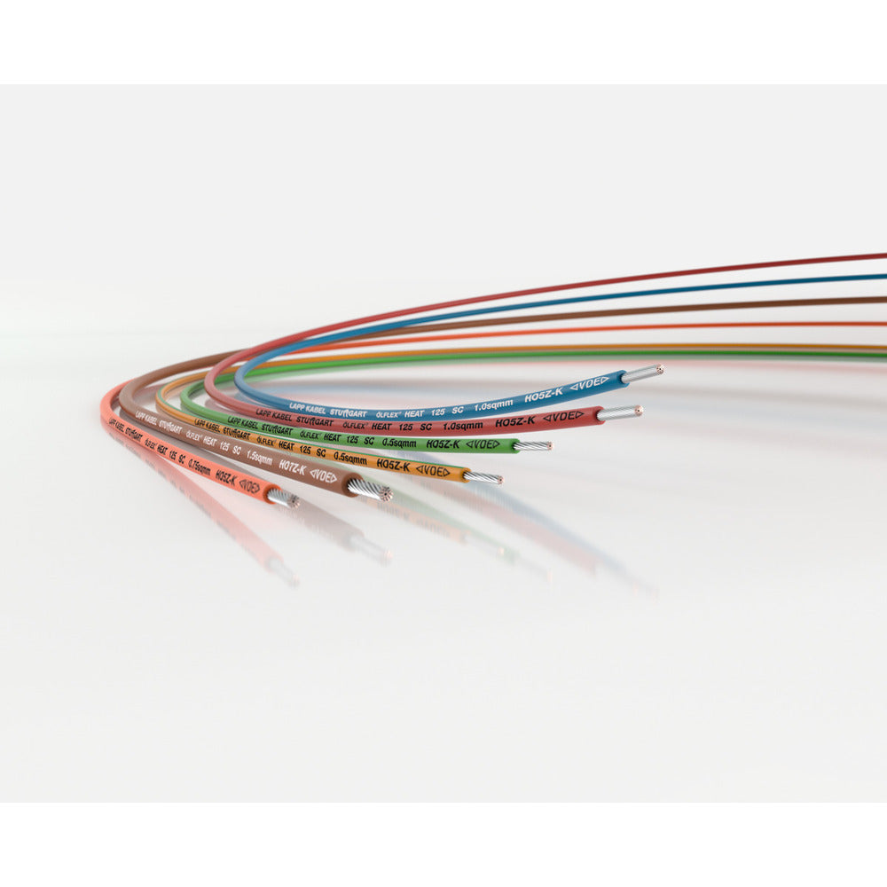 Olflex Heat 125 SC Single Core Cable 25mm Black - 1241001 [2 Meters]
