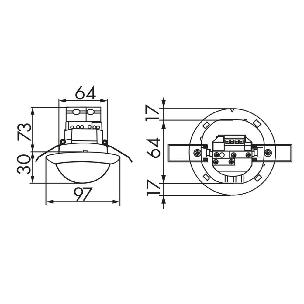 BEG Luxomat Bewegungsschalter (komplett) - 92586