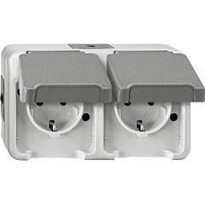 Schneider Electric Merten AQUASTAR Wandsteckdose (WCD-Schaltgerät) - MTN2321-8029