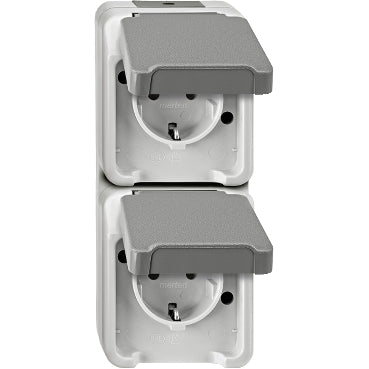 Schneider Electric Merten AQUASTAR Wandsteckdose (WCD-Schaltgerät) - MTN2329-8029