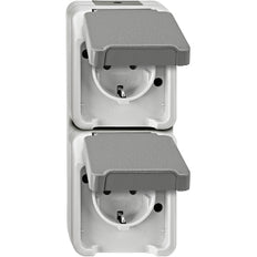 Schneider Electric Merten AQUASTAR Wandsteckdose (WCD-Schaltgerät) - MTN2329-8029