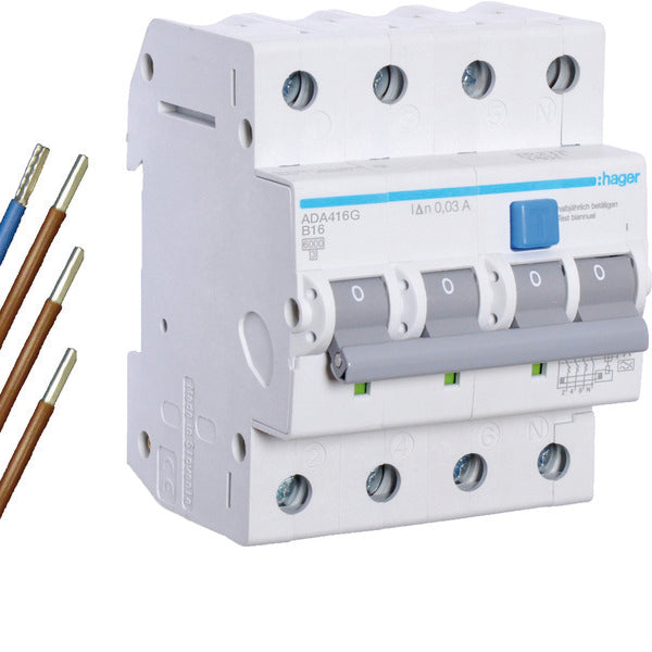 Hager VISION Residual Current Device - VKS14SB