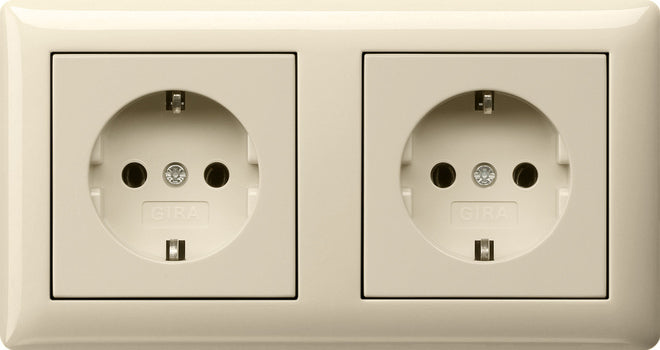 Gira Standard 55 Wandsteckdose (WCD-Schaltgeräte) - 075601